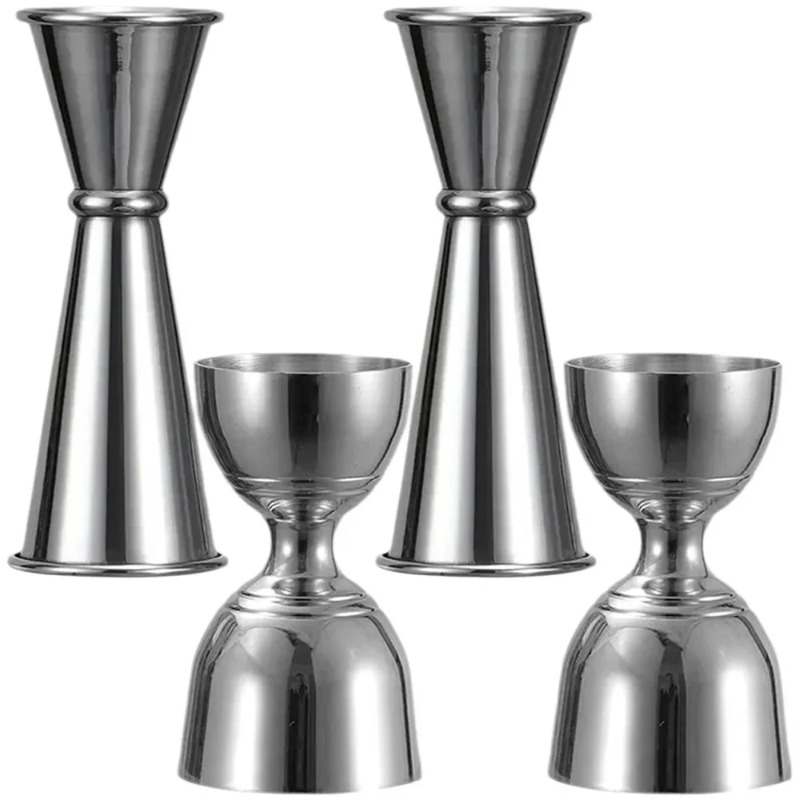 Spirit Measure Jigger - 30/60ml Cocktail Bar Stainless Steel Jigger