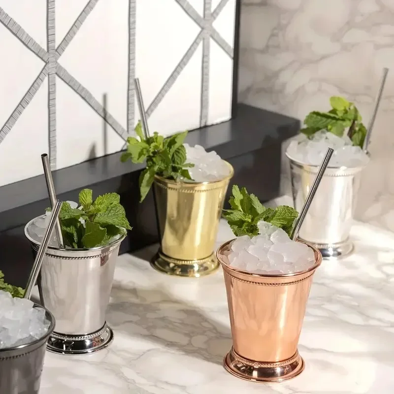 Wine Beer Mixed Drinks - 380ml Stainless Steel Mint Julep Mug