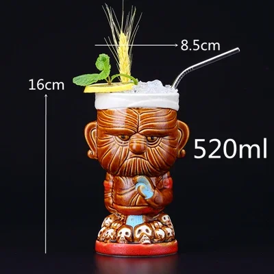 Wine Beer Europe - NEW 660ml Hawaii Tiki Mugs Cocktail