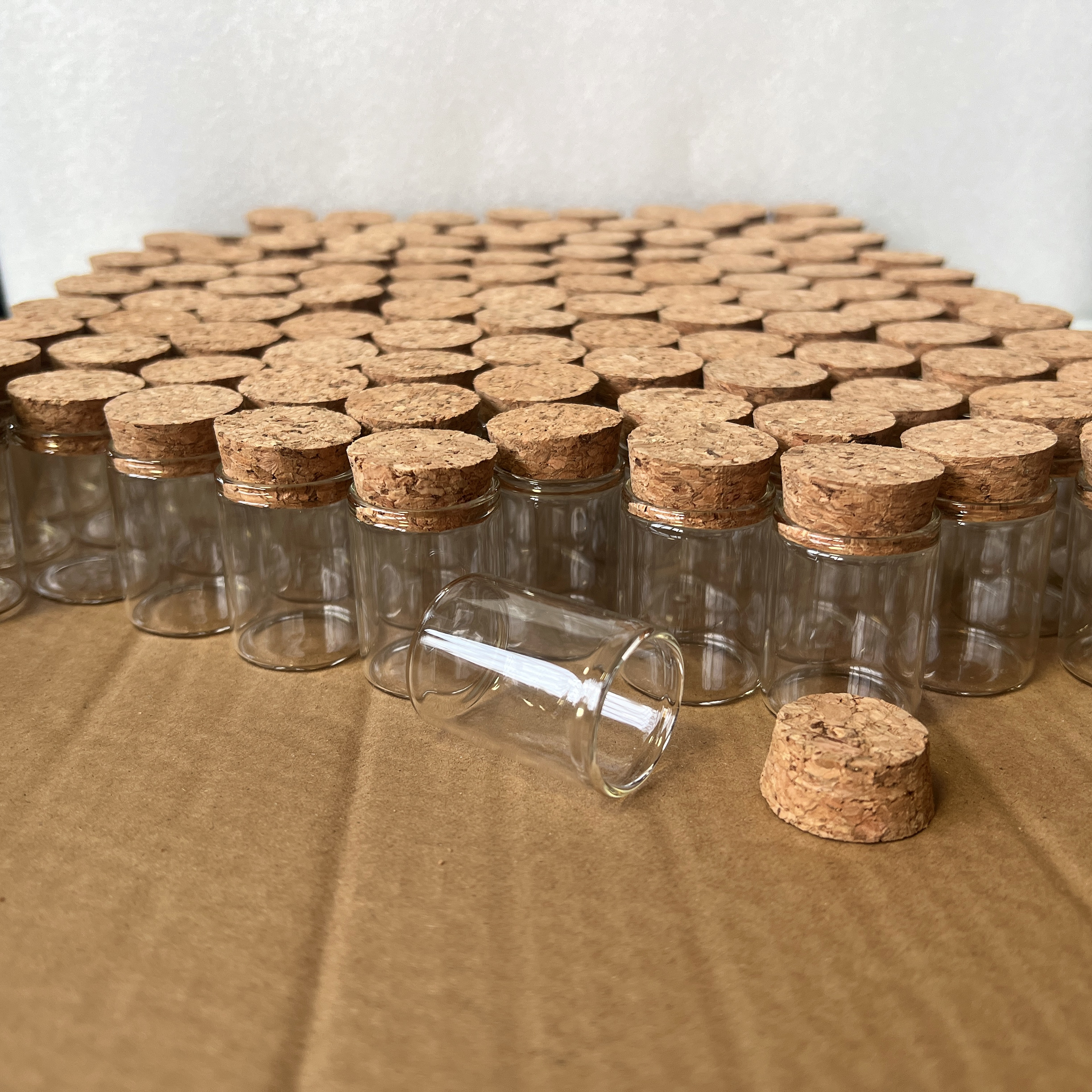 Bottle Stopper Set - 30/105 Pcs 15ml Small Glass Bottles
