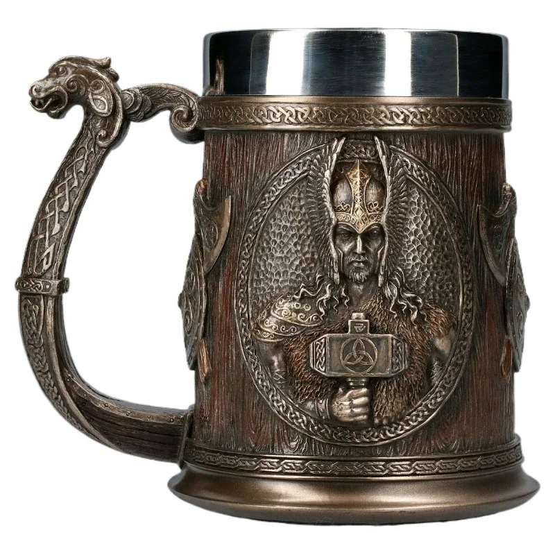 Wine Beer Europe - Norse Mythology Beer Mugs Coffee Cups