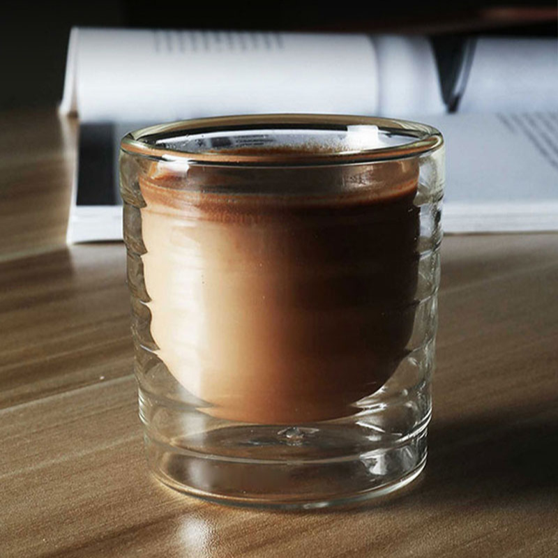 Wine Beer Tequila - Handmade Double Wall Glass Cup 80-350ml