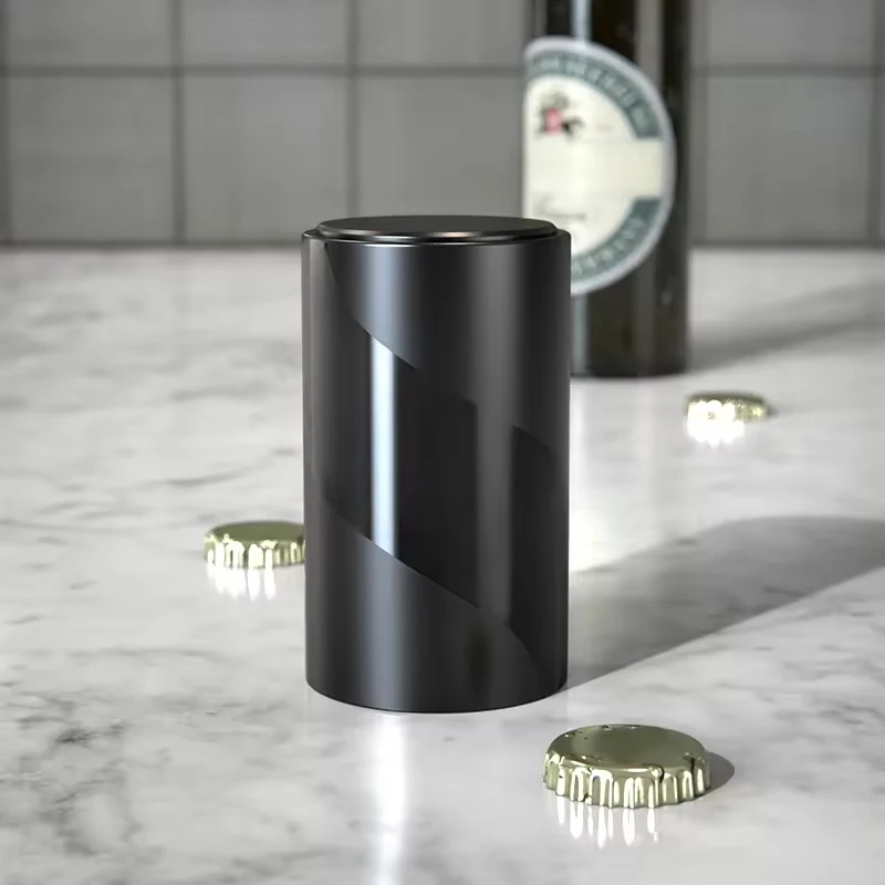 Wine Beer Opener - Mini Magnetic Stainless Steel Beer Soda
