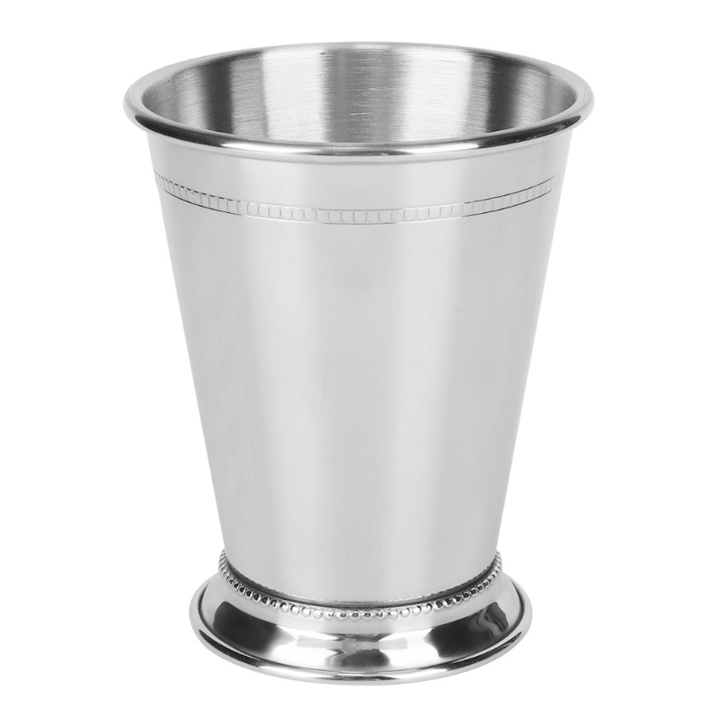 Wine Beer Mixed Drinks - Silvery Mint Mojito Cup Stainless Steel