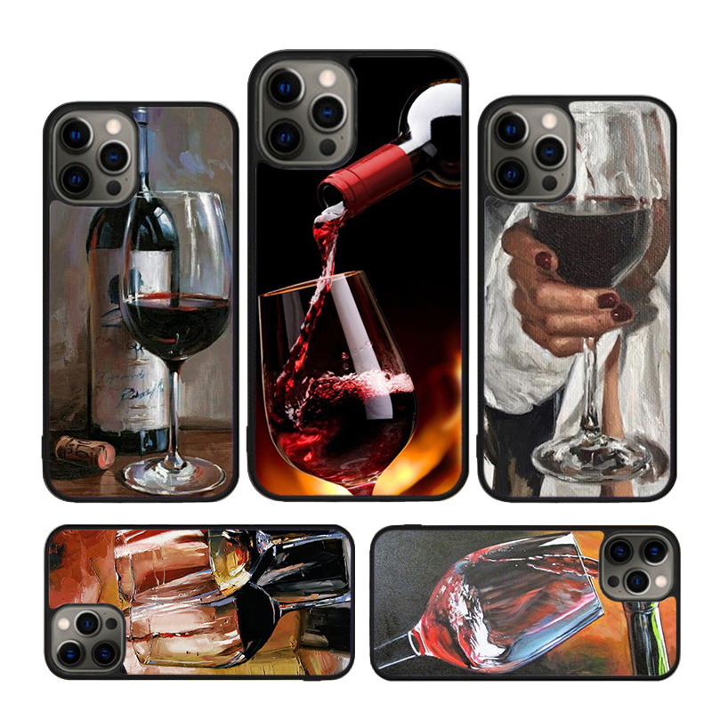 Wine Plus Beer - Drink Beer Red Wine Phone Case