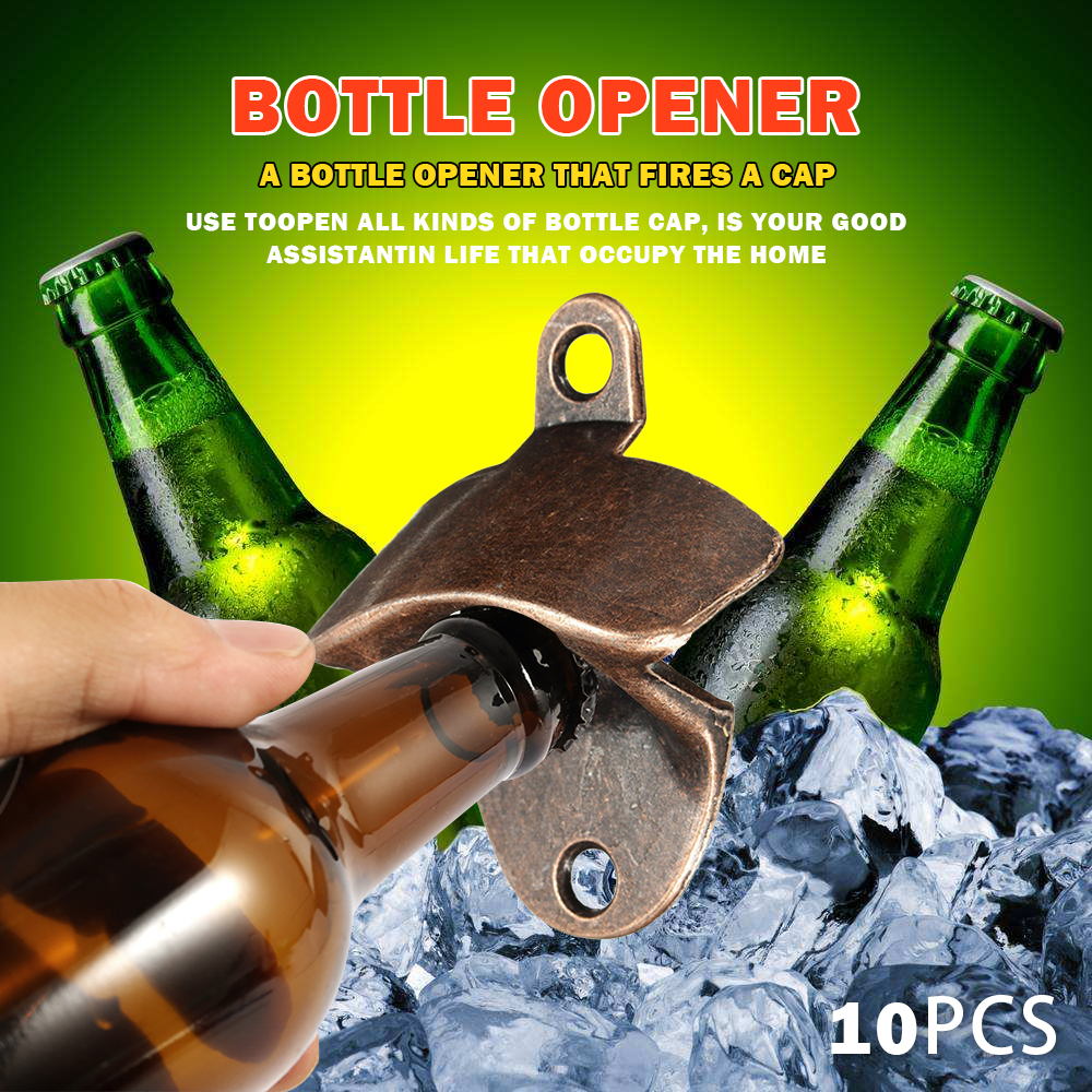 10PCS Vintage Bottle Opener Wa - Beer Wine Hobby 评论和价格