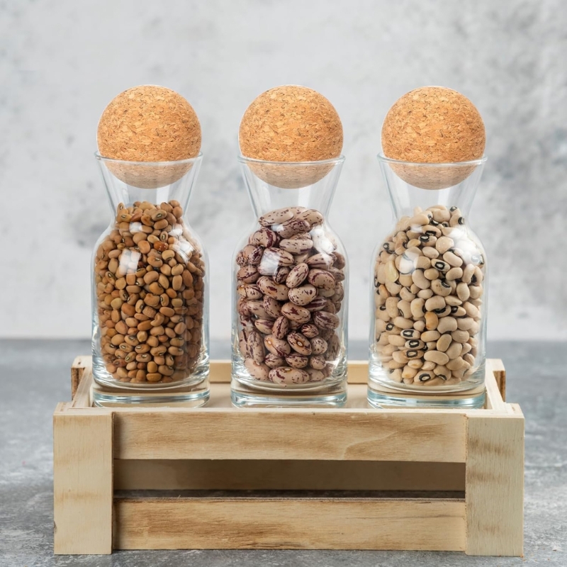 Set of 2 2.4 Inch Cork Ball St - Bottle Stopper Set 评论和价格