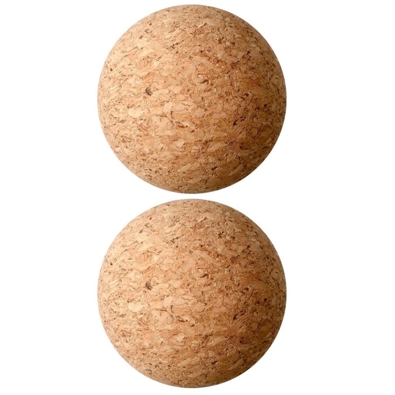 Set of 2 2.4 Inch Cork Ball St - Bottle Stopper Set 评论和价格