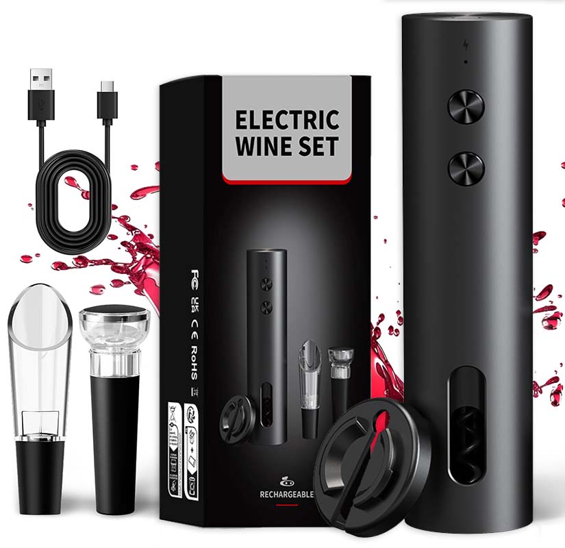 4-in-1 Electric Bottle Wine Op - Wine Beer Opener 评论和价格