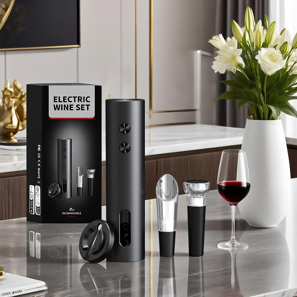4-in-1 Electric Bottle Wine Op - Wine Beer Opener 评论和价格