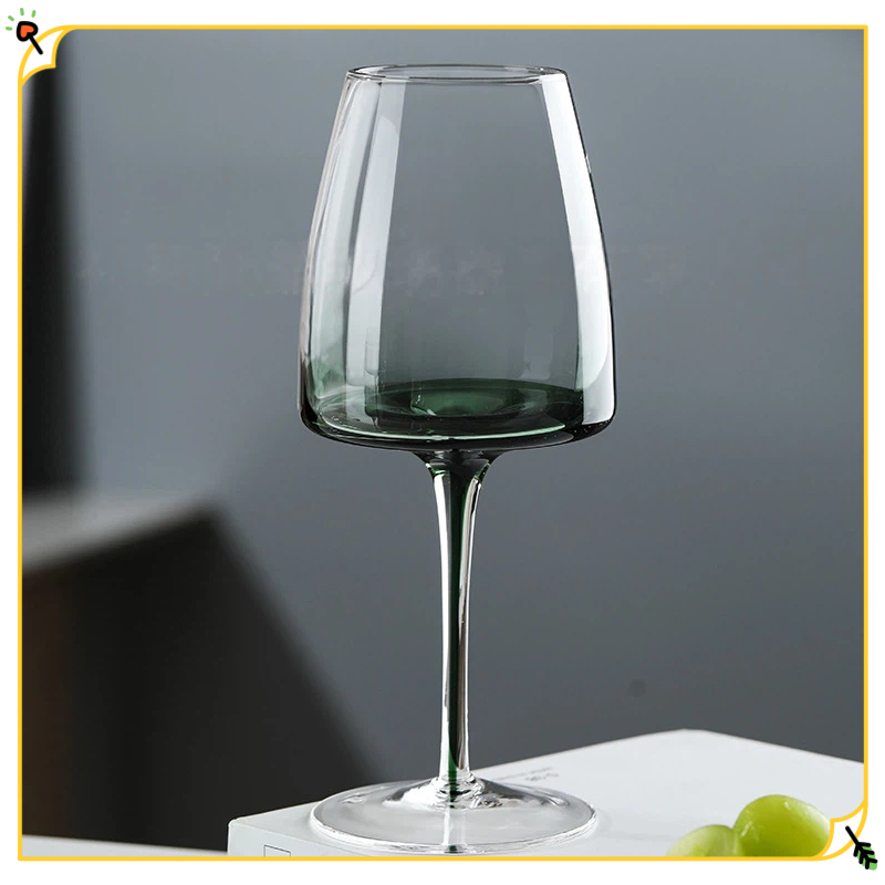 Hand Blown Green Crystal Wine  - Wine Glass Set Crystal 评论和价格