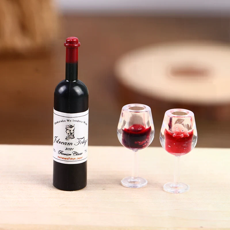 5Pcs 1:12 Dollhouse Miniature  - Wine Beer Europe 评论和价格