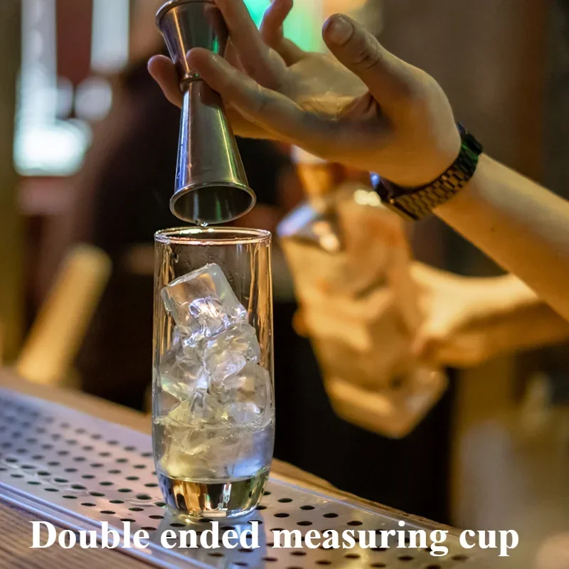 2PCS 30/60ml Cocktail Wine Sha - Spirit Measure Jigger 评论和价格
