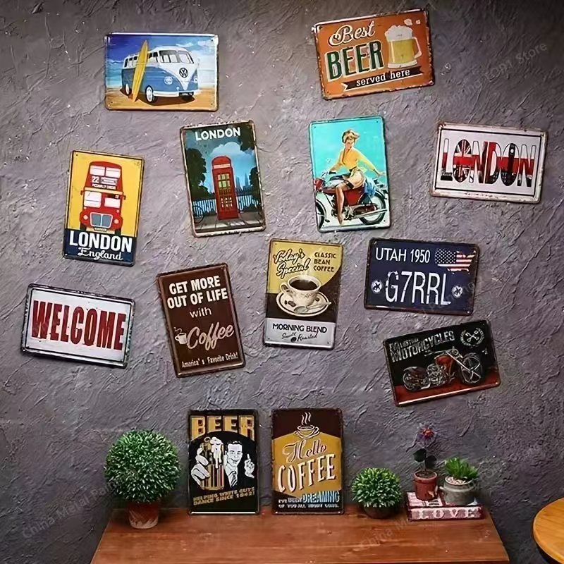 Wine Brand Tin Sign Whisky Bel - Wine Beer Europe 评论和价格