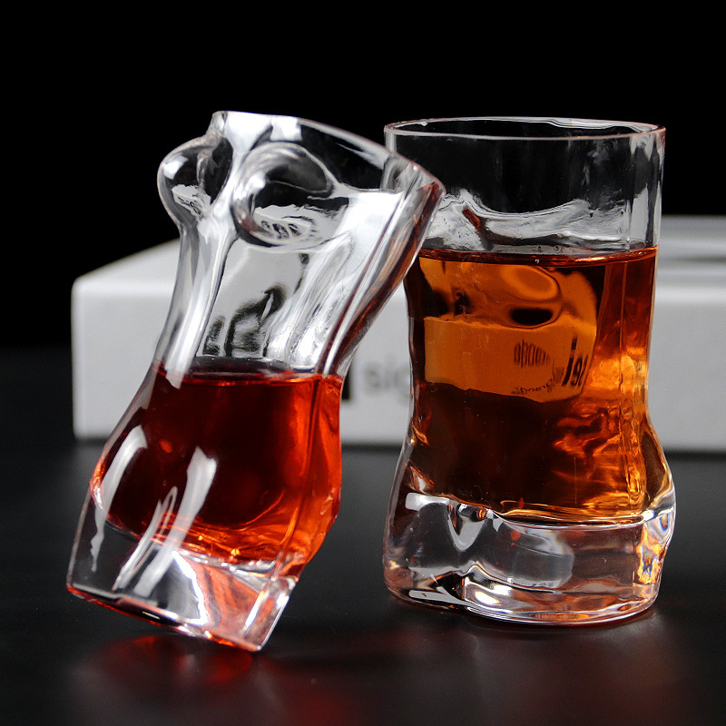 Creative Beer Glasses Body Art - Wine Beer Mixed Drinks 评论和价格