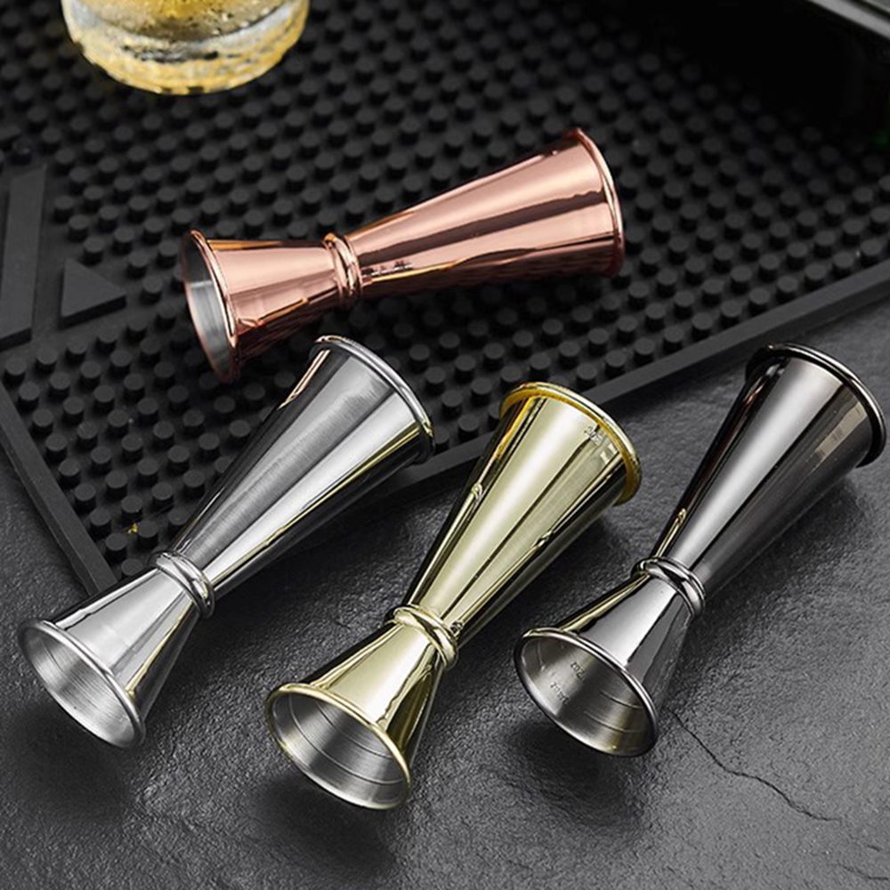 New Dual Shot Stainless Steel  - Spirit Measure Jigger 评论和价格