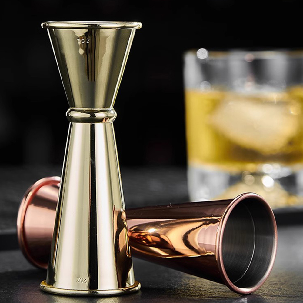 New Dual Shot Stainless Steel  - Spirit Measure Jigger 评论和价格