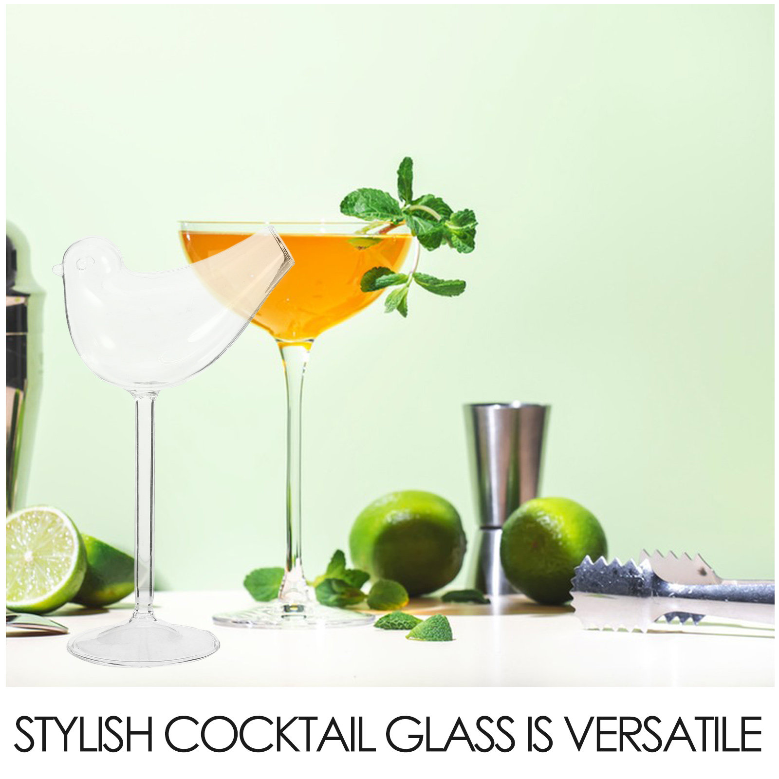 4Pcs Smoke Cocktail Glass Set  - Wine Beer Mixed Drinks 评论和价格