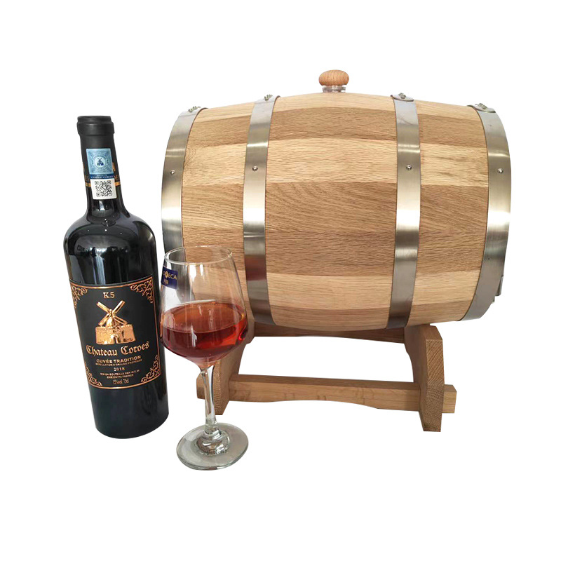 3L Visual Wood Wine Barrel Vin - Beer Wine Hobby 评论和价格
