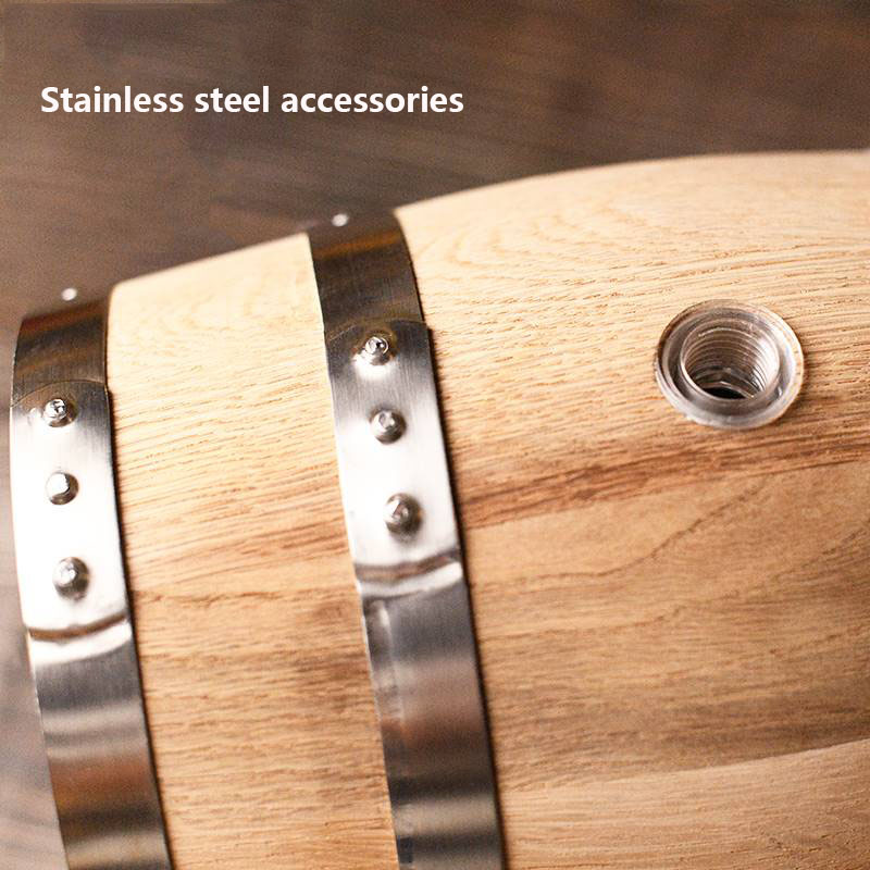 3L Visual Wood Wine Barrel Vin - Beer Wine Hobby 评论和价格