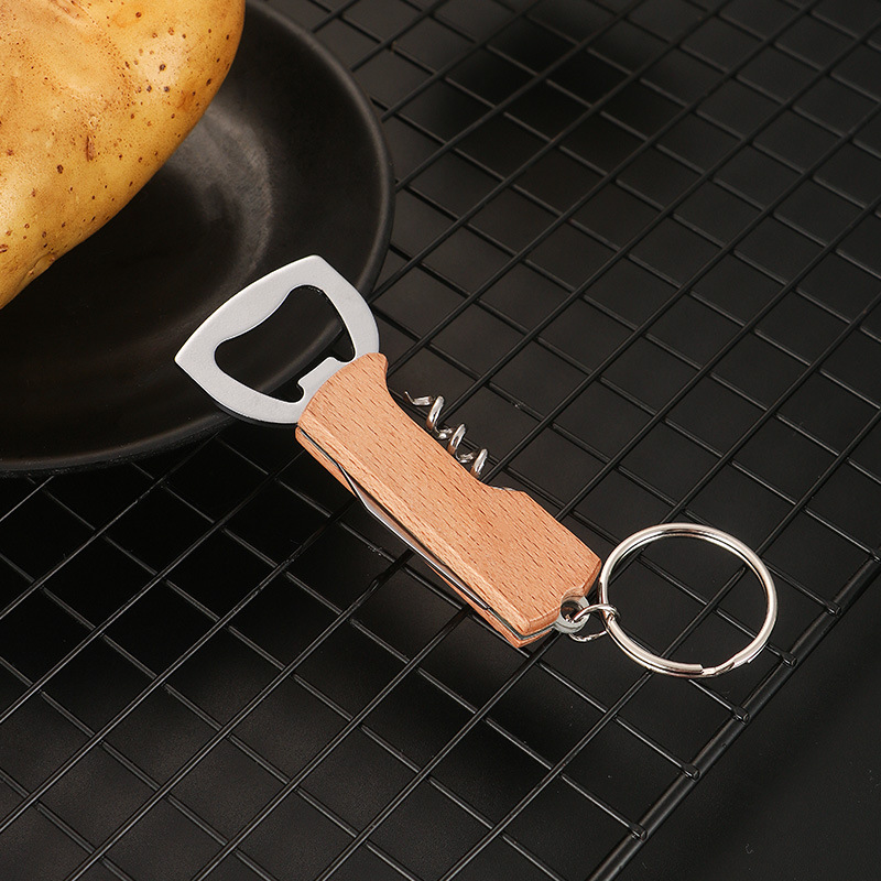 10Pcs Keychain Beer Bottle Ope - Beer Wine Hobby 评论和价格