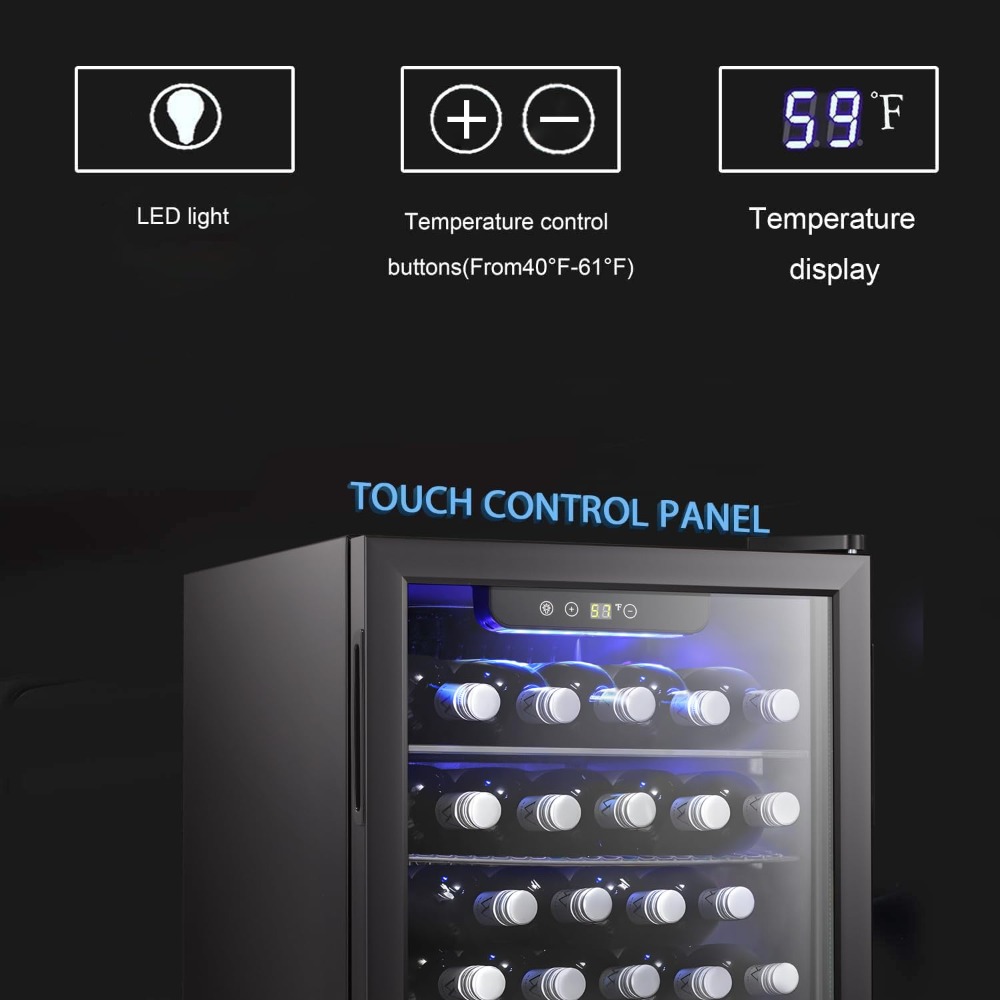 16 Bottle Wine Cooler/Cabinet  - Wine Beer Fridge Small 评论和价格