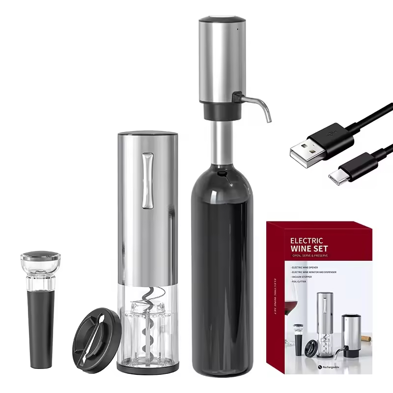 2024 New Design 4-in-1 Lithium - Bottle Stopper Set 评论和价格