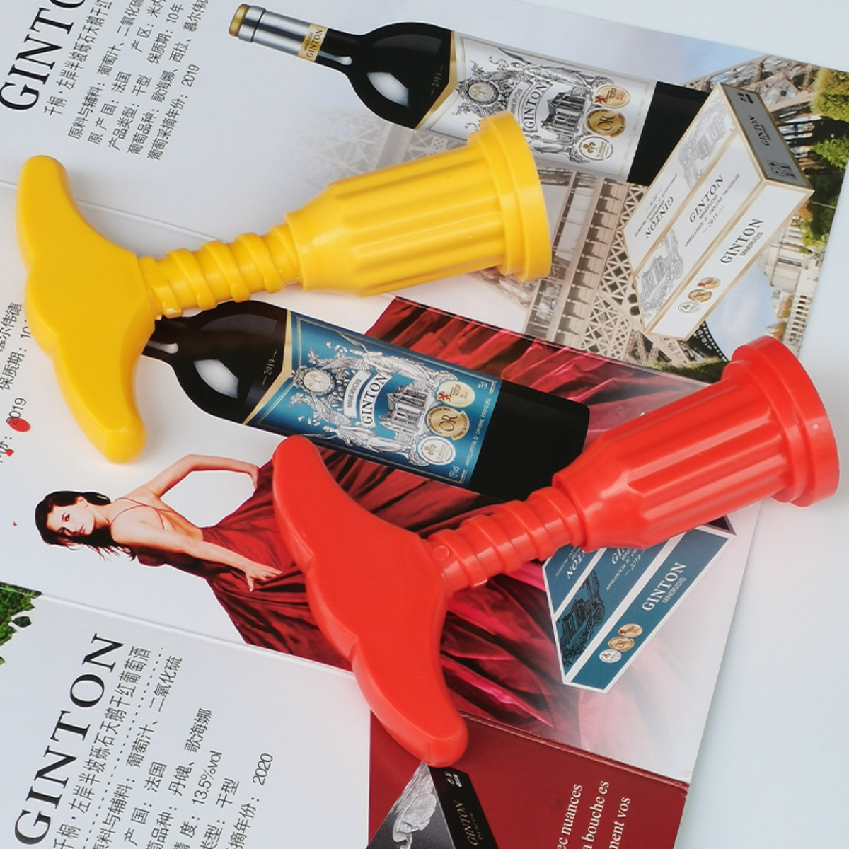 Red Wine Bottle Opener, Wine B - Wine Beer Opener 评论和价格