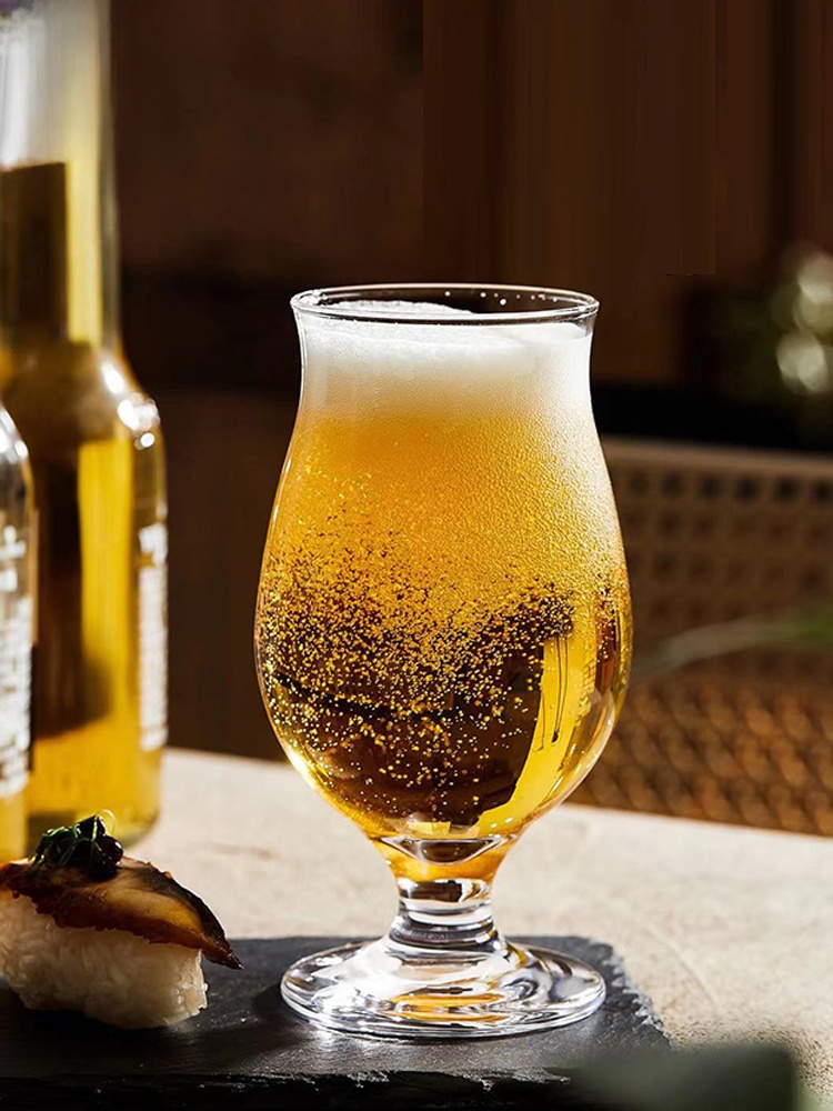 Glass High Foot Beer Mug Cola - Wine Beer Foot 评论和价格