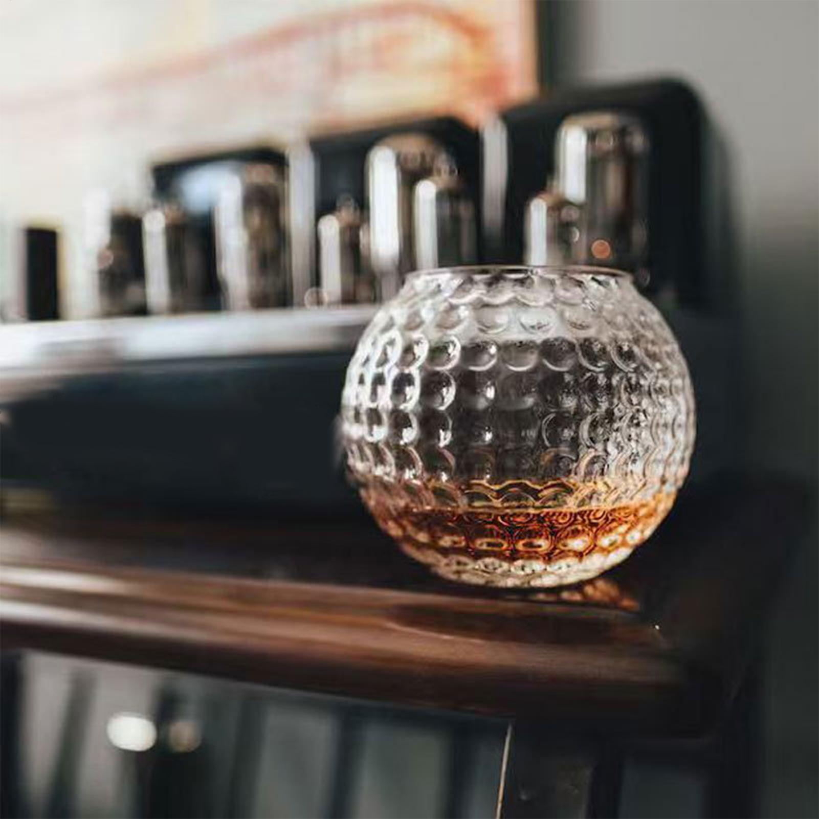 Whiskey Glass Golf Ball Design - Wine Beer Tequila 评论和价格