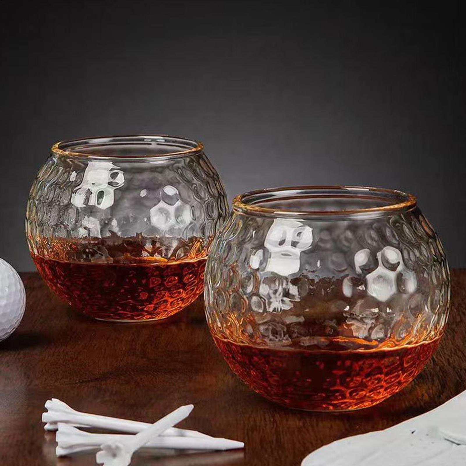 Whiskey Glass Golf Ball Design - Wine Beer Tequila 评论和价格
