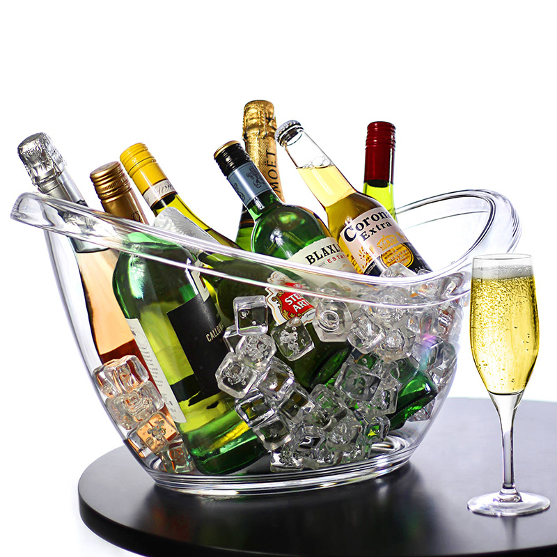 Non-LED Boat Style Ice Bucket  - Wine Beer Mix 评论和价格