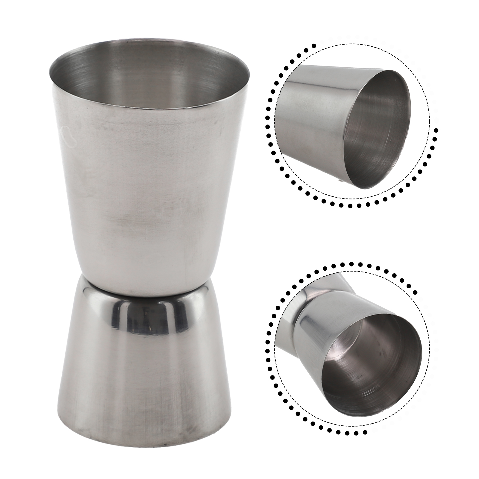 Bar Pub Club Stainless Steel D - Spirit Measure Jigger 评论和价格