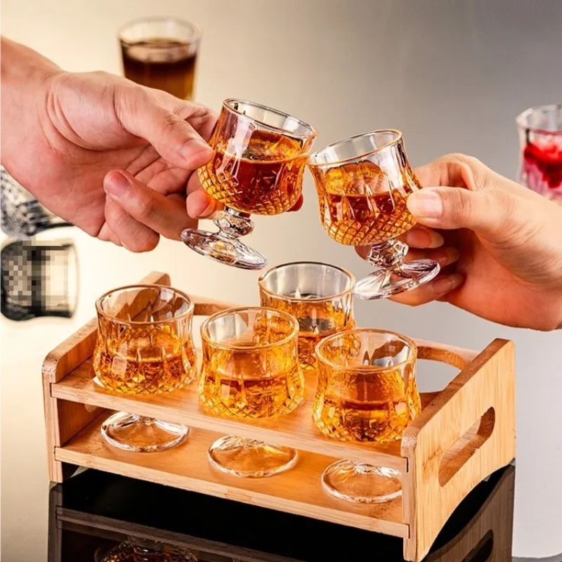 6pcs Shot Glass Wine Set Baiji - Wine Glass Set Crystal 评论和价格