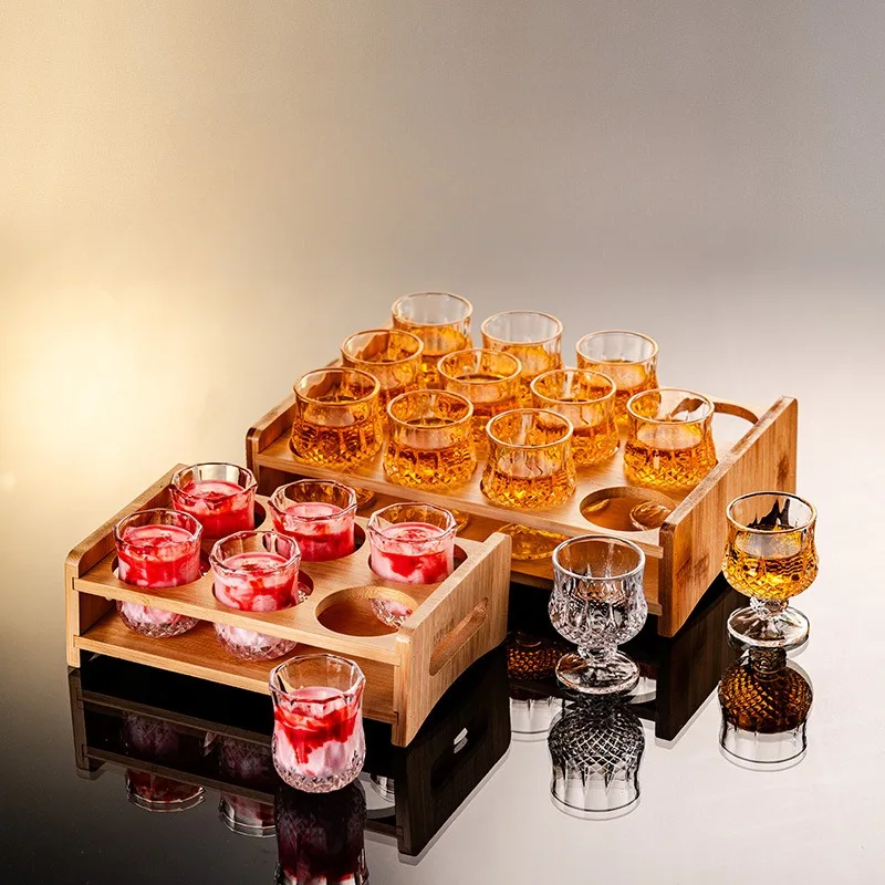 6pcs Shot Glass Wine Set Baiji - Wine Glass Set Crystal 评论和价格