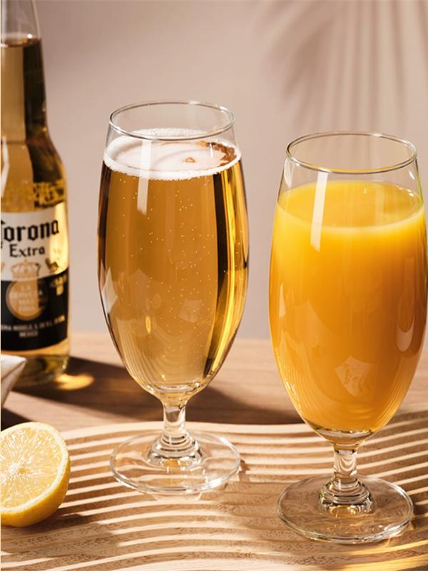 Ocean Home Use Glass Beer Cup  - Wine Beer Foot 评论和价格
