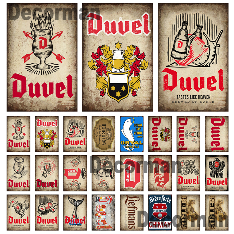 [ Mike86 ] DUVAL BEER Tin sign - Wine Beer Europe 评论和价格