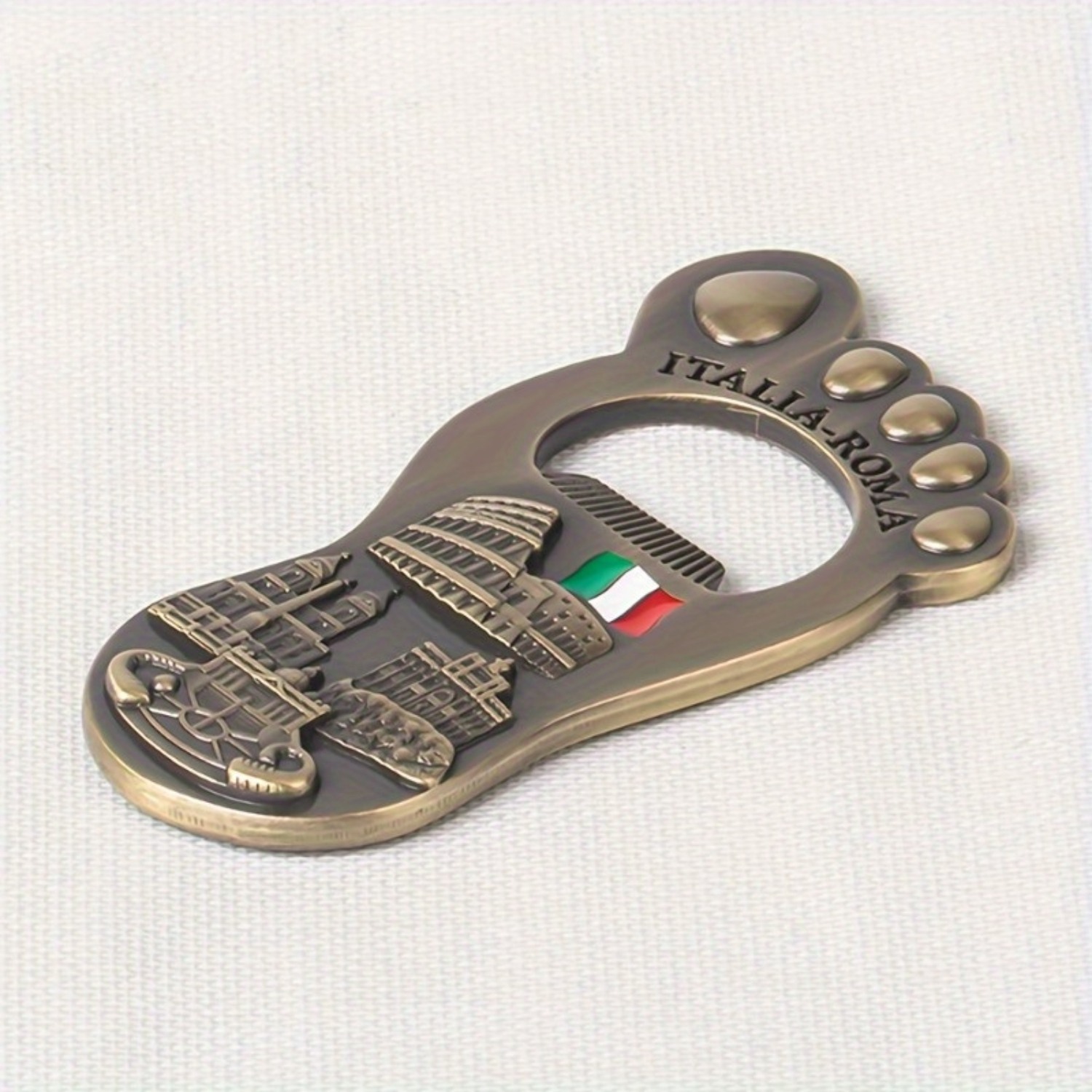 Italian Roma Bottle Opener, Me - Wine Beer Foot 评论和价格