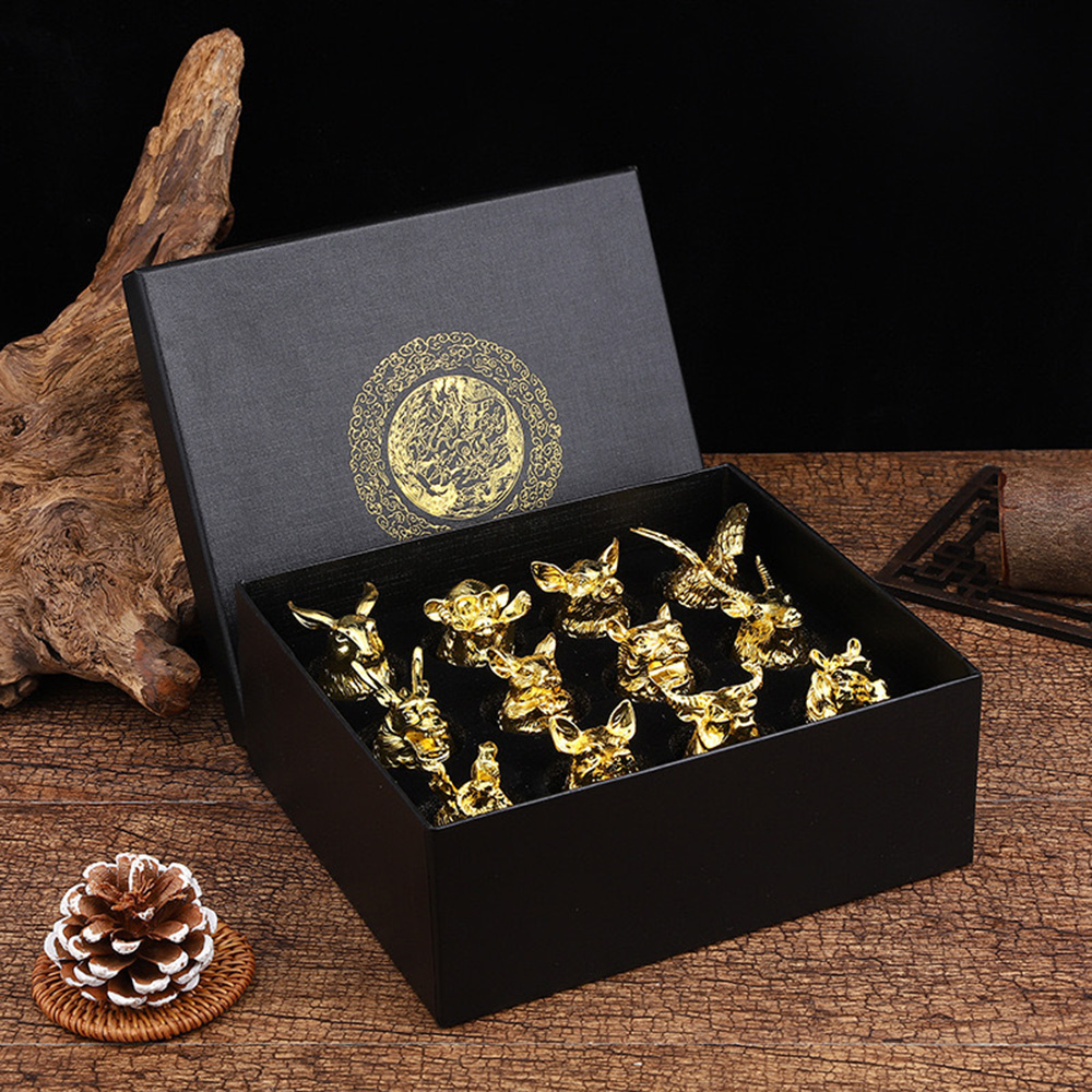 Luxurious Retro Zodiac Crystal - Wine Glass Set Crystal 评论和价格