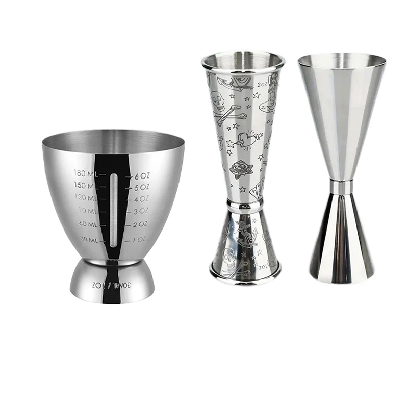 30/60ml Cocktail Bar Stainless - Spirit Measure Jigger 评论和价格