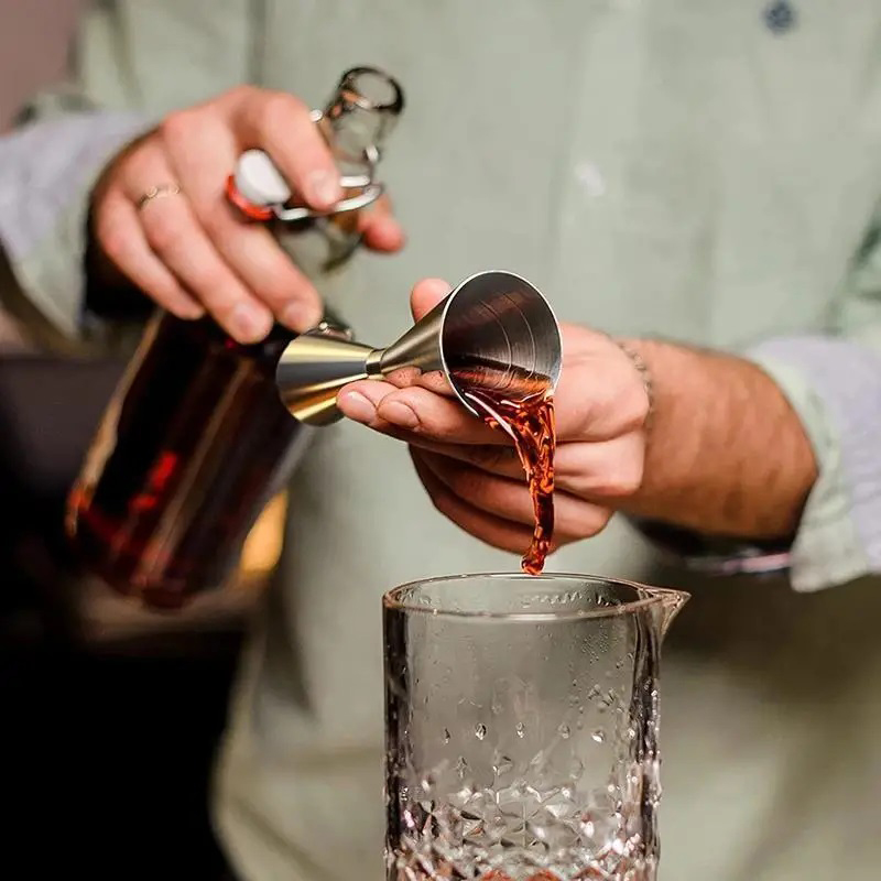 30/60ml Cocktail Bar Stainless - Spirit Measure Jigger 评论和价格