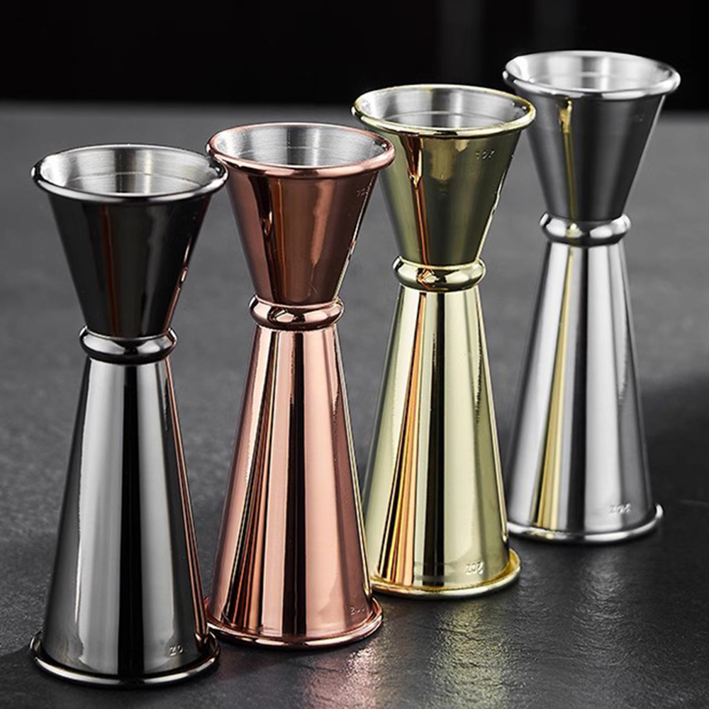 New Dual Shot Stainless Steel  - Spirit Measure Jigger 评论和价格