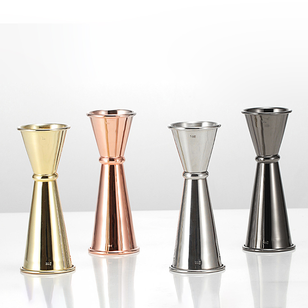 New Dual Shot Stainless Steel  - Spirit Measure Jigger 评论和价格