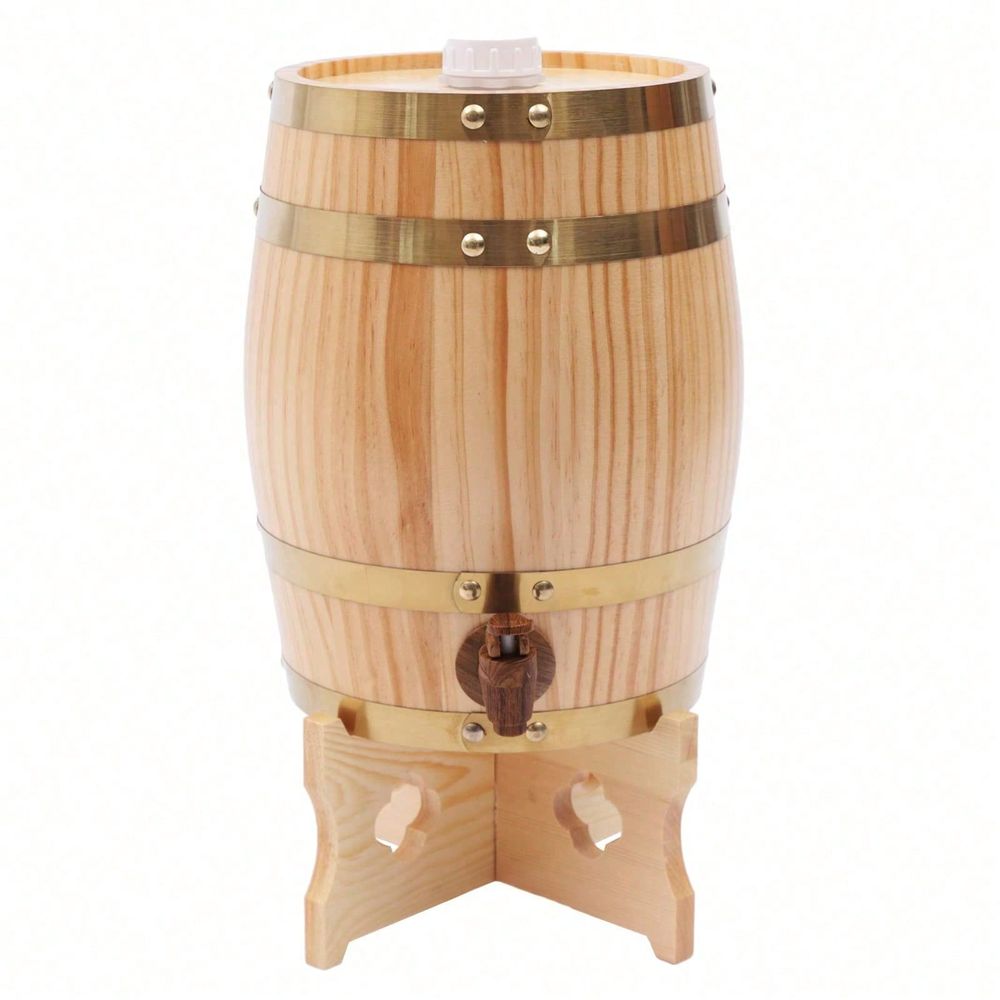 Vintage Wood Oak Timber Wine B - Wine Beer Tequila 评论和价格