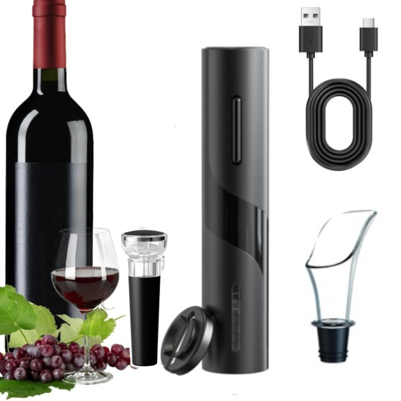 Rechargeable Multifunction Ele - Bottle Stopper Set 评论和价格
