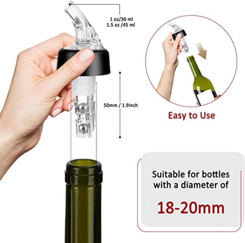 30 ml Automatic Measured Bottl - Spirit Measure Jigger 评论和价格