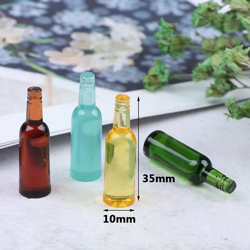 6pc 1:12 Dollhouse Miniature B - Wine Beer Europe 评论和价格