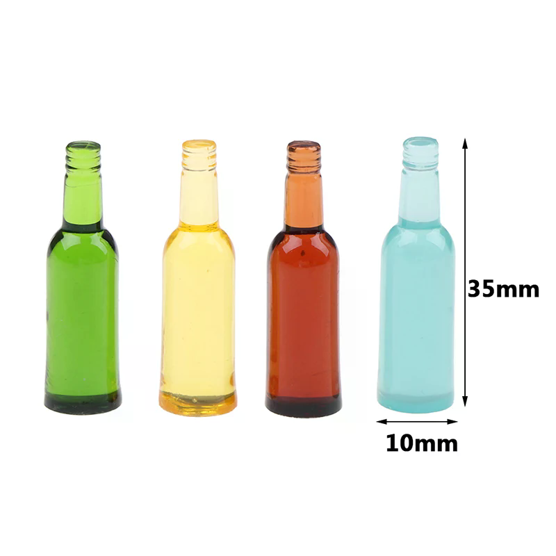 6pc 1:12 Dollhouse Miniature B - Wine Beer Europe 评论和价格