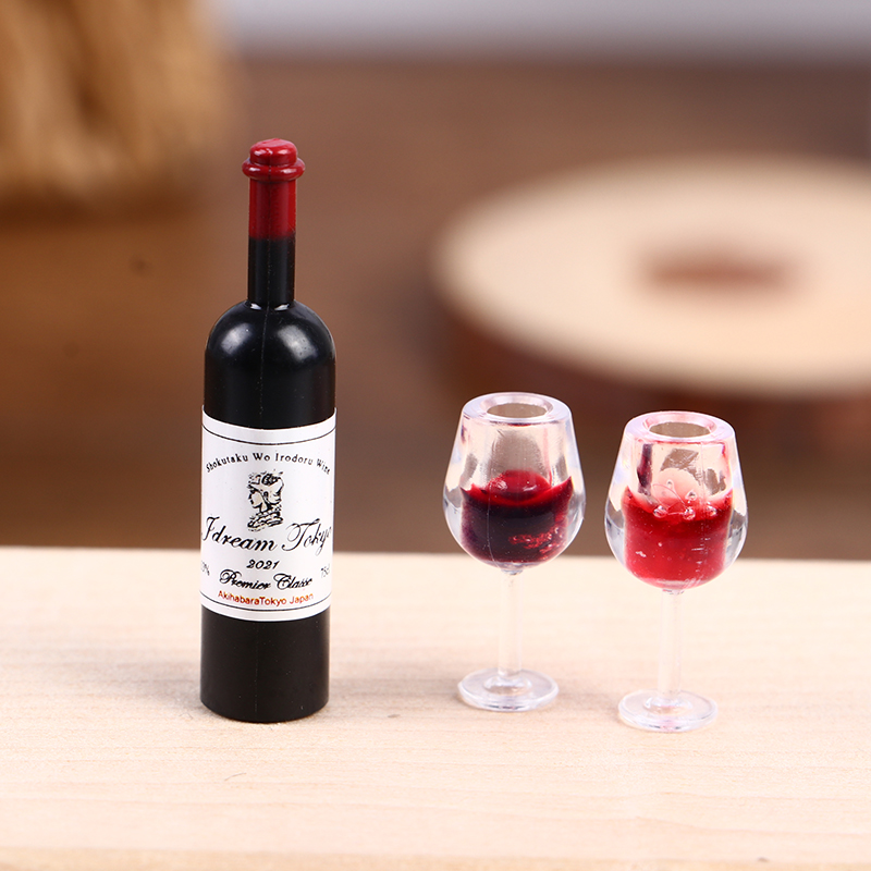 5Pcs 1:12 Dollhouse Miniature  - Wine Beer Europe 评论和价格