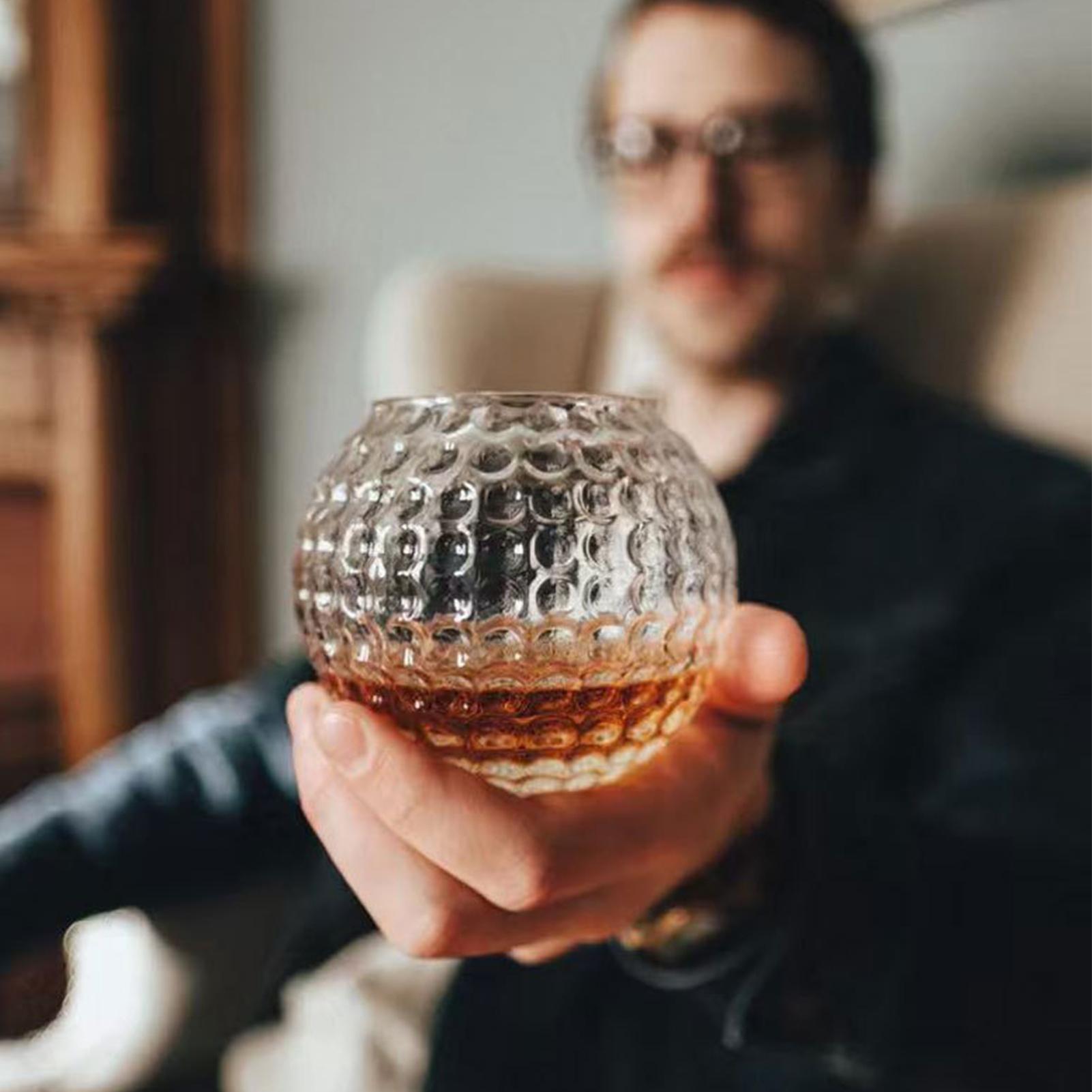 Cocktail Glasses Golf Ball Des - Wine Beer Tequila 评论和价格